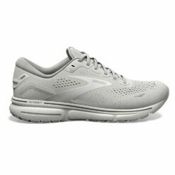 Brooks Ghost 15 Running Shoe Oyster/Alloy/White (Women's) -Johns Runwalk Shop 120380112 3