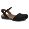 Dansko Rowan Black Nubuck (Women's) 1 Dansko Rowan Black Nubuck (Women's) -Johns Runwalk Shop 6025105300 1