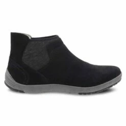 Dansko Lizette Waterproof Bootie Black Nubuck (Women's)