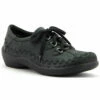 Ziera Allsorts Black Trooper Nubuck (Women's) -Johns Runwalk Shop AllsoBLK1