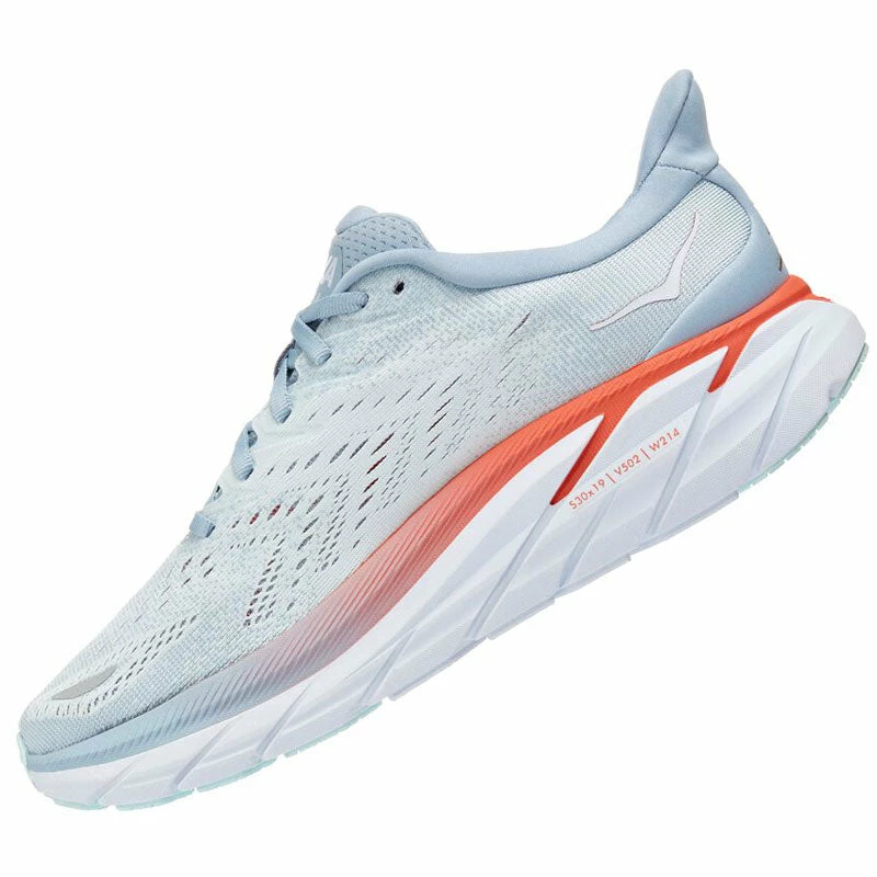 Hoka One One Hoka Clifton 8 Sneaker Blue Fog/Plein Air (Women's) 7 Hoka One One Hoka Clifton 8 Sneaker Blue Fog/Plein Air (Women's) - Image 5