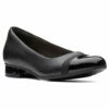Clarks Juliet Monte Slip-On Black Leather (Women's) -Johns Runwalk Shop Blk 1 cdc87105 e6e1 4998 a97e 16bd8870fb4b