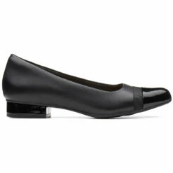 Clarks Juliet Monte Slip-On Black Leather (Women's) -Johns Runwalk Shop Blk 3 b2d6422d fe5a 461a bdb9 101a0244c6eb