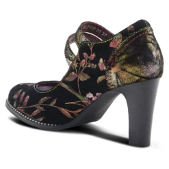 L'Artiste By Spring Step Showy Mary Jane Pump Black Multi (Women's) -Johns Runwalk Shop Blk 7 2a84e9f7 5c0d 4996 af16 4a4cda3d5ed2