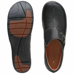 Clarks Un Loop Ave Slip-On Black Leather (Women's) -Johns Runwalk Shop Blk 7 63475d45 77c1 4958 b81b 1fc29cf89725