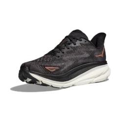 Hoka One One Hoka Clifton 9 Running Shoe Black/Copper (Women's) -Johns Runwalk Shop CLIFTON9BCPPR 3