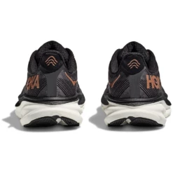 Hoka One One Hoka Clifton 9 Running Shoe Black/Copper (Women's) -Johns Runwalk Shop CLIFTON9BCPPR 5