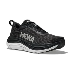 Hoka One One Hoka Gaviota 5 Black/White Running Shoe (Women's) -Johns Runwalk Shop GAVIOTA5BWHT W 6