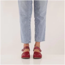 L'Artiste By Spring Step Gloss-Pansy Red Leather Mary Jane (Women's) 19 L'Artiste By Spring Step Gloss-Pansy Red Leather Mary Jane (Women's) -Johns Runwalk Shop GLOSSPANSYRD 3