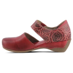 L'Artiste By Spring Step Gloss-Pansy Red Leather Mary Jane (Women's) 13 L'Artiste By Spring Step Gloss-Pansy Red Leather Mary Jane (Women's) -Johns Runwalk Shop GLOSSPANSYRD 4