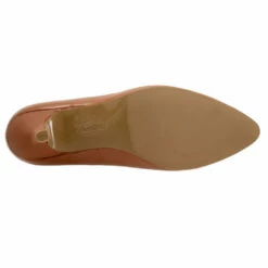 Trotters Kimber Kitten Heel Luggage Leather (Women's) -Johns Runwalk Shop Lugg 3