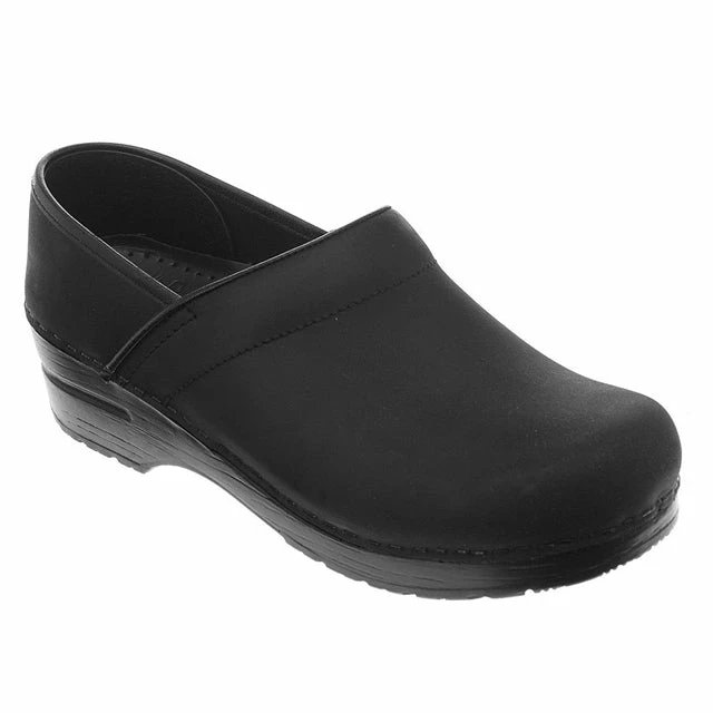 Dansko Professional Clog Black Oiled Leather (Women's) 3 Dansko Professional Clog Black Oiled Leather (Women's)
