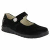 Waldlaufer Mary Jane Black Tumbled Leather (Women's) -Johns Runwalk Shop MaryJane