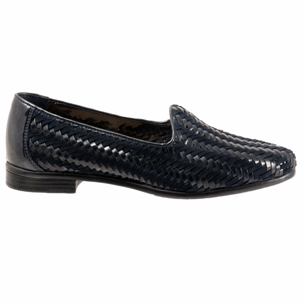 Trotters Liz III Slip-On Navy/Navy Patent (Women's) 5 Trotters Liz III Slip-On Navy/Navy Patent (Women's) - Image 3