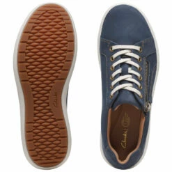 Clarks Nalle Lace Navy Nubuck (Women's) -Johns Runwalk Shop Nvy 8