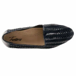 Trotters Liz III Slip-On Navy/Navy Patent (Women's) 17 Trotters Liz III Slip-On Navy/Navy Patent (Women's) -Johns Runwalk Shop Nvy 9