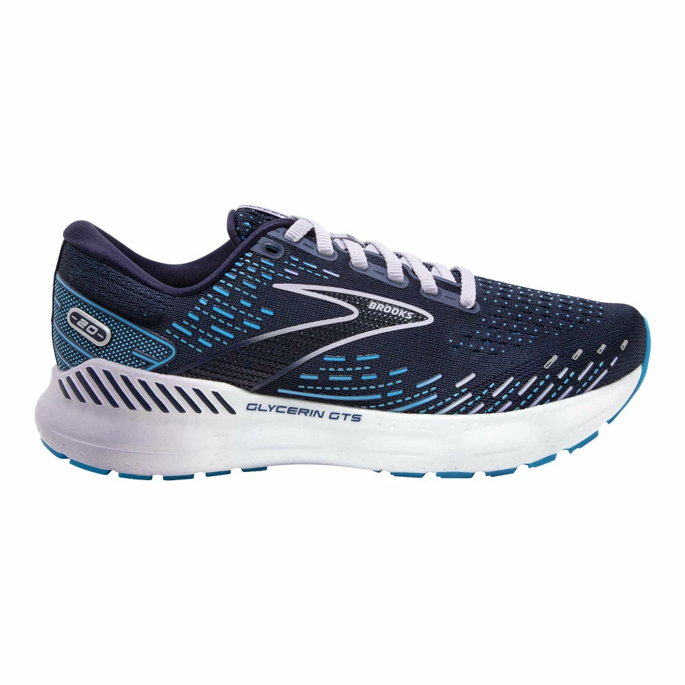 Brooks Glycerin GTS 20 Peacoat/Ocean/Pastel Lilac (Women's) 4 Brooks Glycerin GTS 20 Peacoat/Ocean/Pastel Lilac (Women's) - Image 2