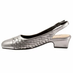 Trotters Dea Woven Slingback Pewter (Women's) 17 Trotters Dea Woven Slingback Pewter (Women's) -Johns Runwalk Shop Pew 5 18731992 20a2 49bd a015 15981be72462