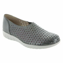 Munro Skipper Black Metal Leather (Women's)