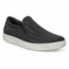 Ecco Soft 7 Woven Slip-On Sneaker Black Leather (Women's) 1 Ecco Soft 7 Woven Slip-On Sneaker Black Leather (Women's) -Johns Runwalk Shop Soft7Woven Blk 1