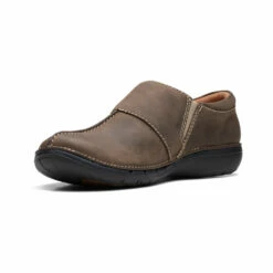 Clarks Un Loop Ave Slip-On Taupe Leather (Women's) -Johns Runwalk Shop Tau 4 f0a11d60 68ef 4dcc b6f4 ba6c1b6353c1