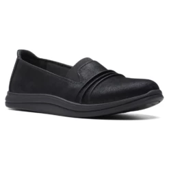 Clarks Breeze Sol Black Slip-On (Women's)