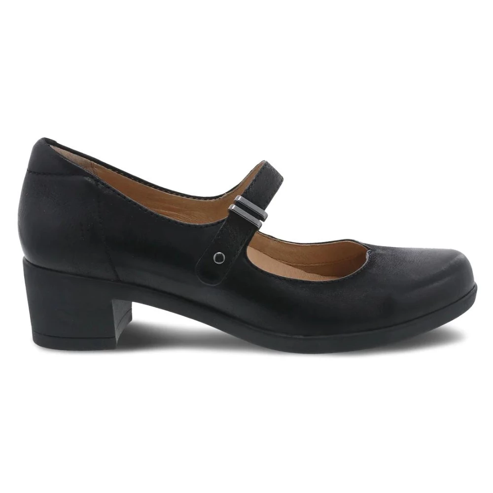 Dansko Callista Black Burnished Nubuck Mary Jane (Women's) 4 Dansko Callista Black Burnished Nubuck Mary Jane (Women's) - Image 2