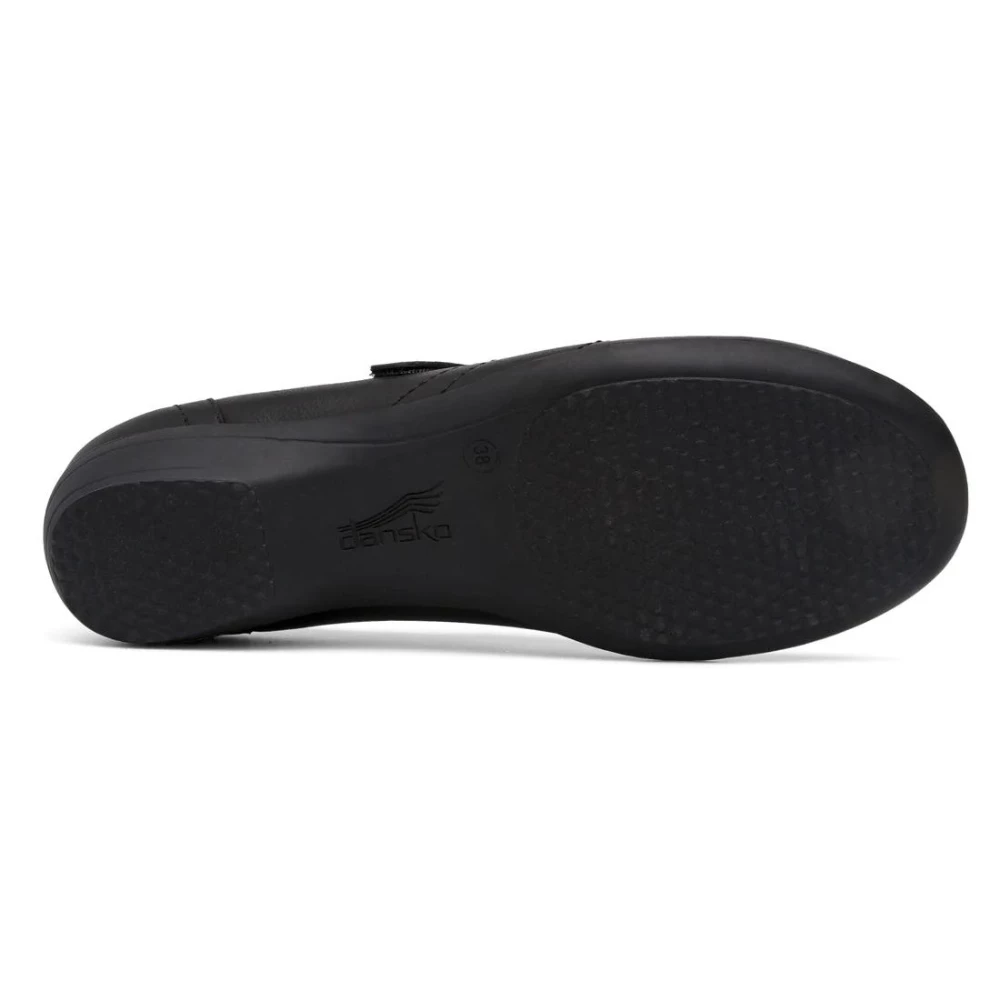 Dansko Franny Wide Black Milled Nappa Leather Slip-On (Women's) 7 Dansko Franny Wide Black Milled Nappa Leather Slip-On (Women's) - Image 5