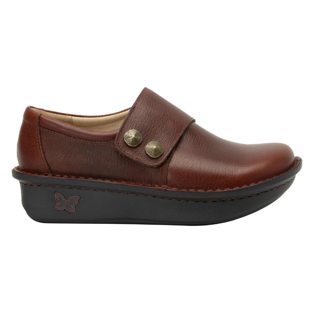 Alegria Deliah Chestnut Leather Slip-On (Women's) 4 Alegria Deliah Chestnut Leather Slip-On (Women's) - Image 2