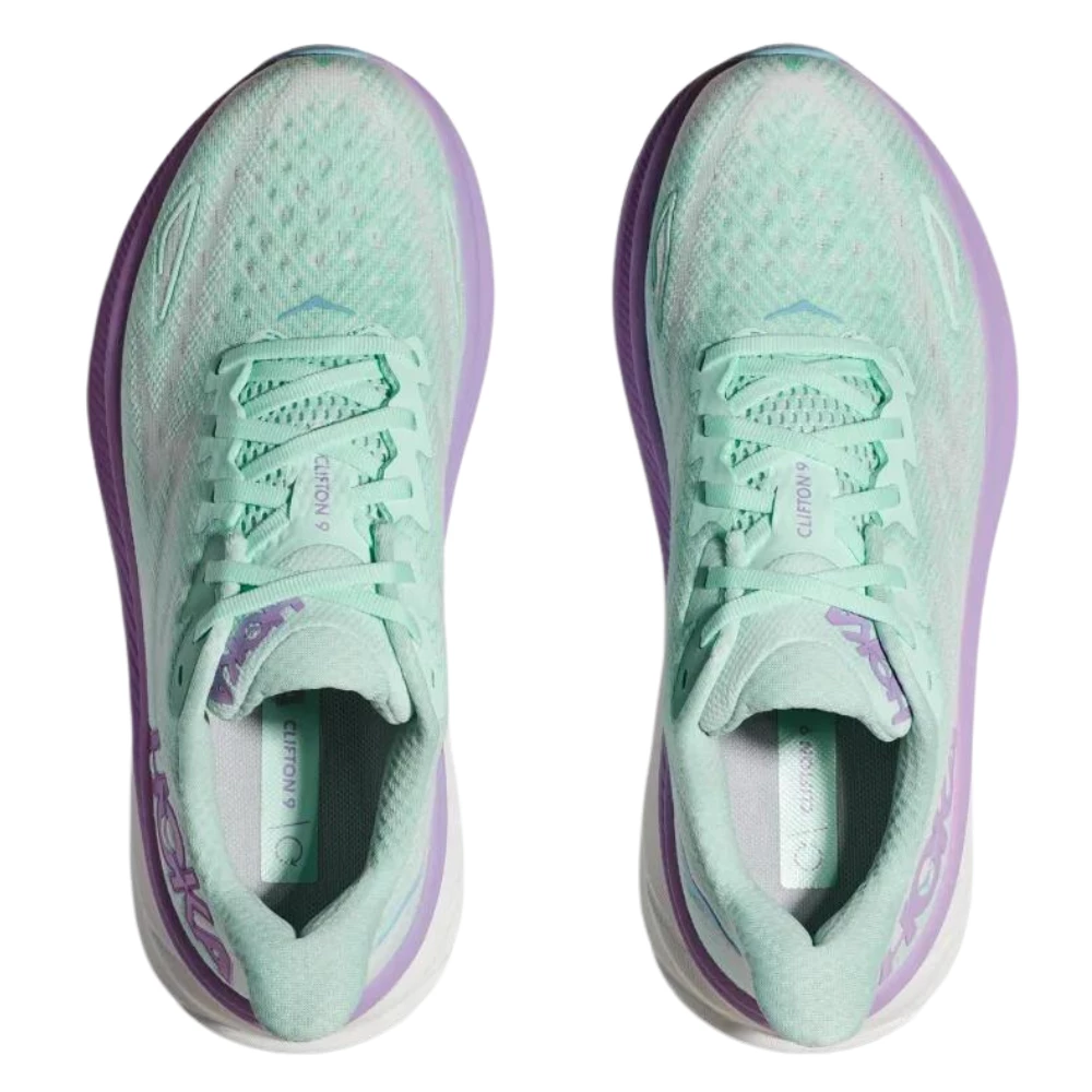 Hoka One One Hoka Clifton 9 Sunlit Ocean/Lilac Mist Running Shoe (Women's) 6 Hoka One One Hoka Clifton 9 Sunlit Ocean/Lilac Mist Running Shoe (Women's) - Image 4