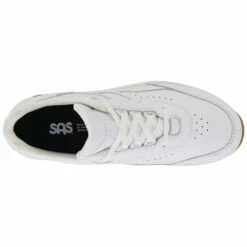 SAS Tour II Chalk White Leather (Women's) -Johns Runwalk Shop Wht 5