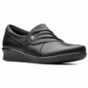 Clarks Hope Roxanne Slip-On Black Leather (Women's) -Johns Runwalk Shop black 1 37ce3a29 015f 4c10 8ee7 c7c78d956013