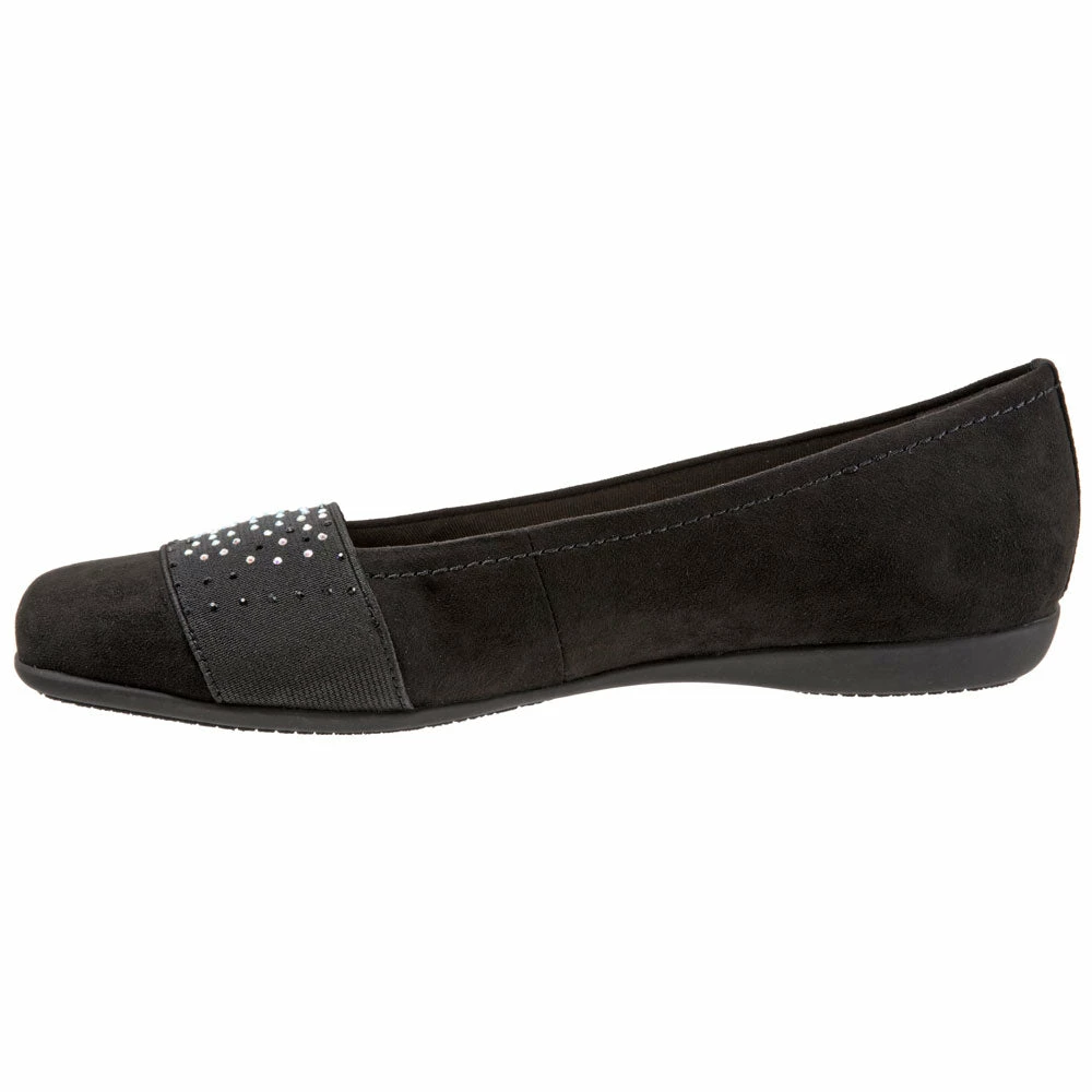 Trotters Samantha Black Micro (Women's) 3 Trotters Samantha Black Micro (Women's) - Image 2