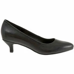 Trotters Kiera Heel Black Leather (Women's) -Johns Runwalk Shop black 3 0c4f7285 ea4b 4640 aa7e 5eb8c0cb2f91