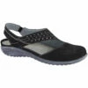 Naot Kapua Sandal Black Nubuck (Women's) -Johns Runwalk Shop black 3 60050b33 8d3c 4a2c a776 d13a1650944c