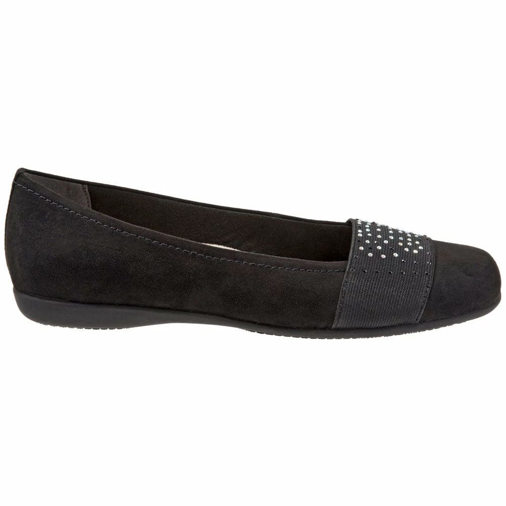 Trotters Samantha Black Micro (Women's) 4 Trotters Samantha Black Micro (Women's) - Image 3