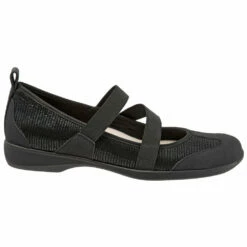 Trotters Josie Black Lizard Leather (Women's) -Johns Runwalk Shop black 3 c9c08bcb 1a48 427c b9b9 0471f5e39691