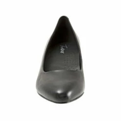 Trotters Kiera Heel Black Leather (Women's) -Johns Runwalk Shop black 4 ed9fb8d4 1fd6 4ef0 9b9a e2f8877a0e91