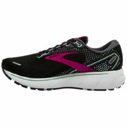 Brooks Ghost 14 Sneaker Black Pink Yucca (Women's) 9 Brooks Ghost 14 Sneaker Black Pink Yucca (Women's) -Johns Runwalk Shop black pink 4