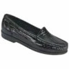 SAS Simplify Loafer Black Croc (Women's) 1 SAS Simplify Loafer Black Croc (Women's) -Johns Runwalk Shop croc black 1