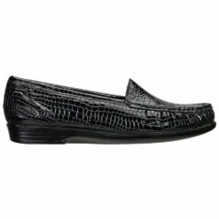SAS Simplify Loafer Black Croc (Women's) 8 SAS Simplify Loafer Black Croc (Women's) -Johns Runwalk Shop croc black 3