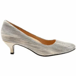 Trotters Kiera Heel Grey Multi Leather (Women's) -Johns Runwalk Shop grey 3 5a2100ce c6fd 49a8 8c01 42a7c83034fa