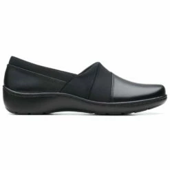 Clarks Cora Heather Black Combo (Women's) -Johns Runwalk Shop heather1