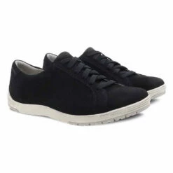 Dansko Leela Waterproof Lace-Up Black Nubuck (Women's) 7 Dansko Leela Waterproof Lace-Up Black Nubuck (Women's) -Johns Runwalk Shop leela black 3