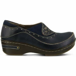 Spring Step Burbank Navy Leather (Women's) -Johns Runwalk Shop navy 3 a1441e59 24f5 4acc ae81 c13c75aad208