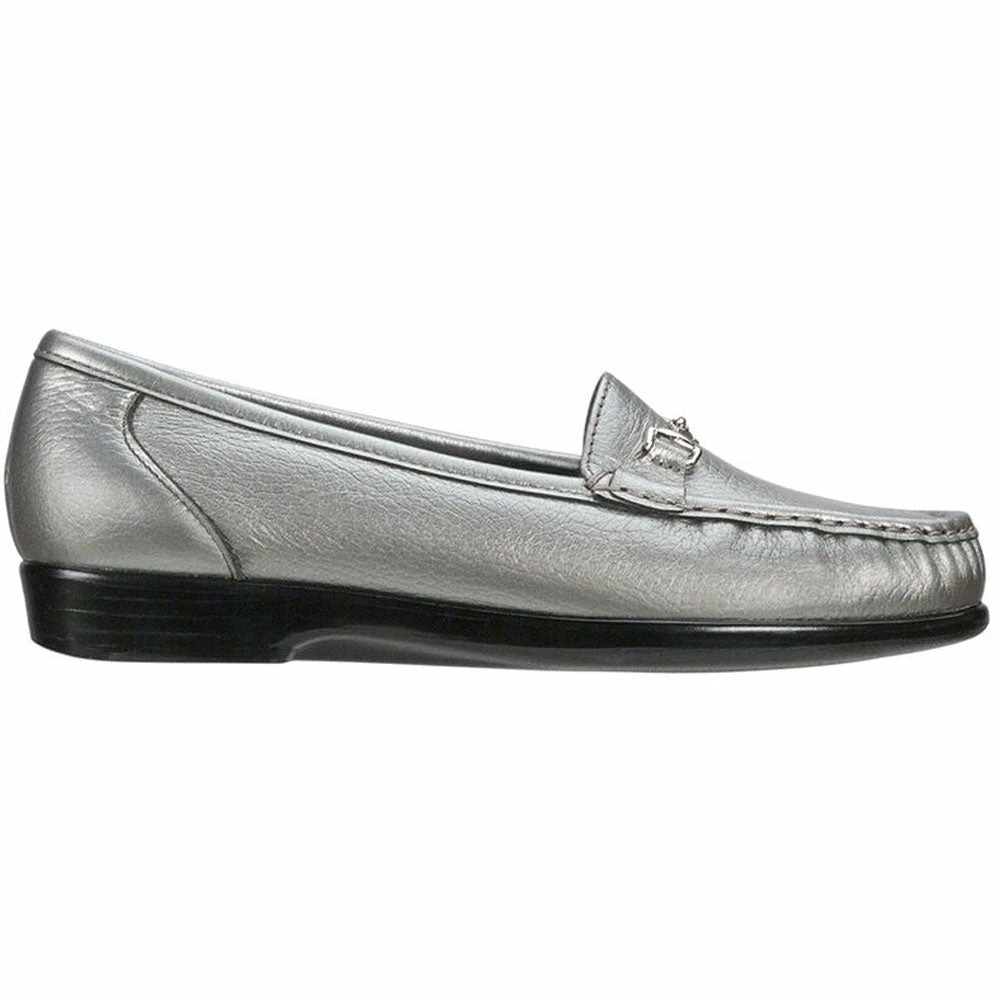 SAS Metro Loafer Pewter Leather (Women's) 4 SAS Metro Loafer Pewter Leather (Women's) - Image 2