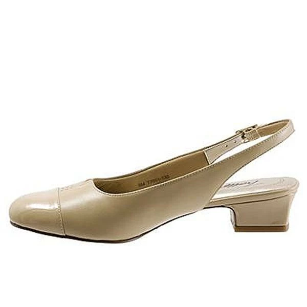Trotters Dea Heel Nude Leather (Women's) 4 Trotters Dea Heel Nude Leather (Women's) - Image 2
